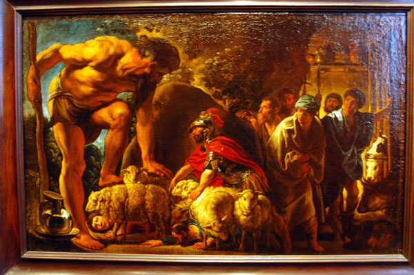 Jacob Jordaens (1593-1678) Odysseus in the Cave of Polyphemus 1635