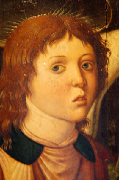Detail of Biagio D'Antonio's Angel