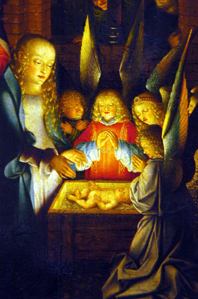 Follower of Jan Joest van Calcar, Nativity (The Holy Night) 1520