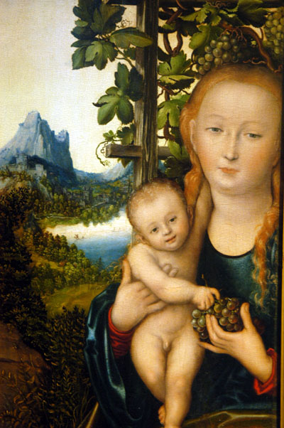 Lucas Cranach the Elder (1472-1553) The Virgin and Child