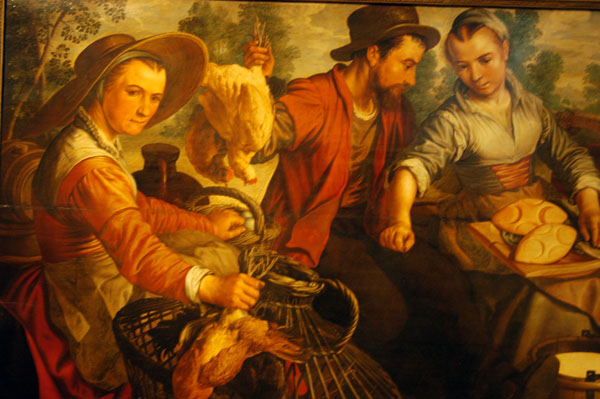 Joachim Beuckelaer (1530-1574) Market Scene 1564