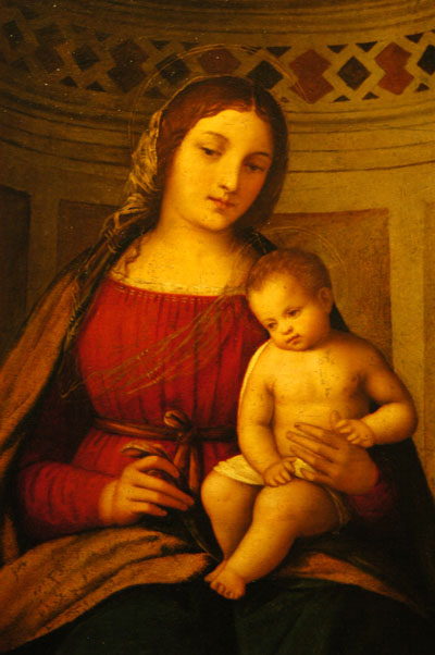 Venetian, early 16th C, Virgin and Child