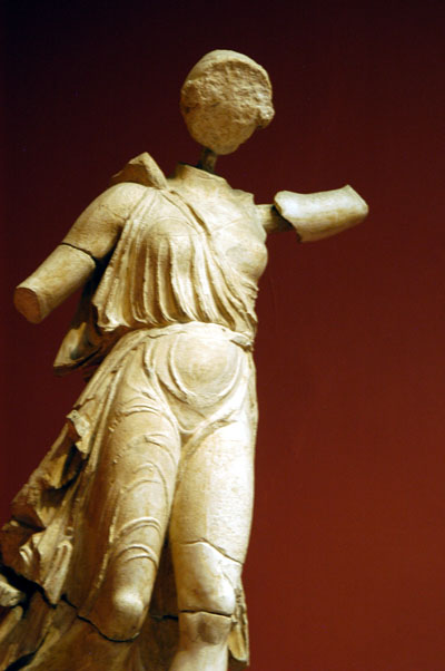 Nike, the goddess of Victory (Archaeological Museum, Olympia)