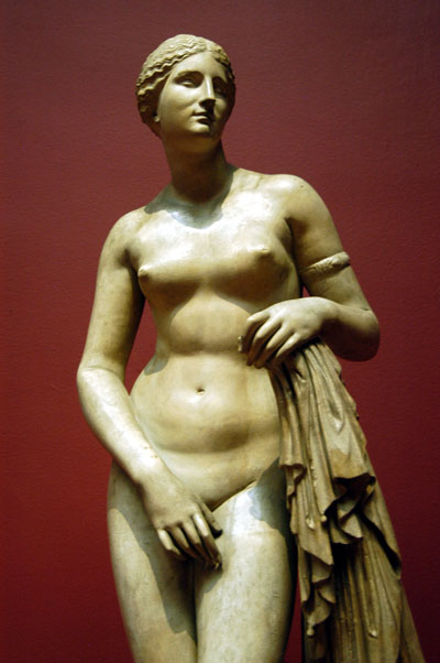 Praxiteles - Aphrodite of Knidos (Capitol Museum, Rome)