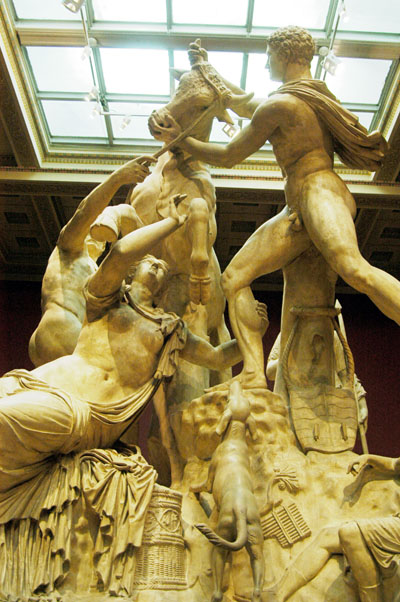 Punishment of Dirce, the Farnese Bull (National Archaeological Museum, Naples)