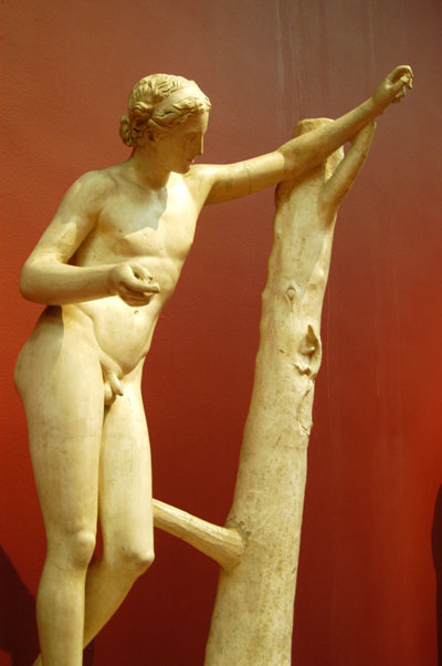 Apollo Sauroktonos (Vatican Museum)