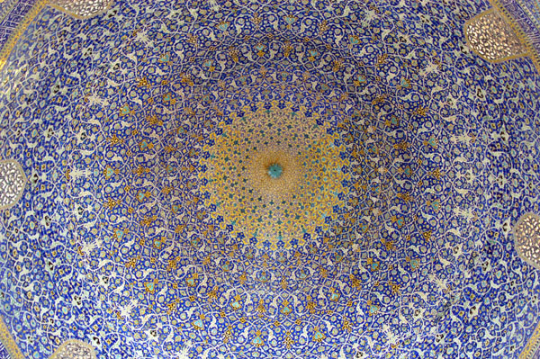 Dome of the main sanctuary, Imam Mosque, Isfahan