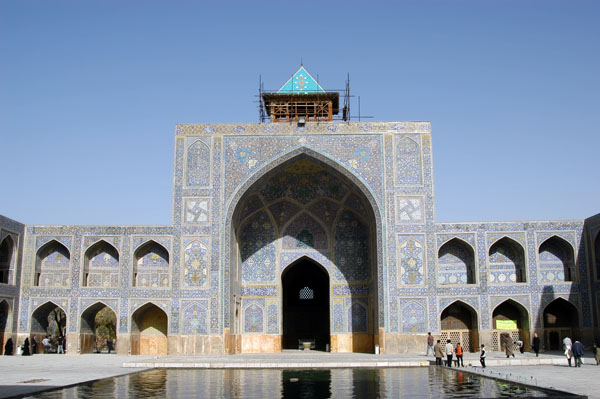 West iwan and ablutions pool, Imam Mosque