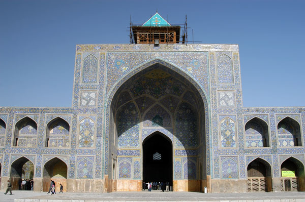 West iwan, Imam Mosque, Isfahan