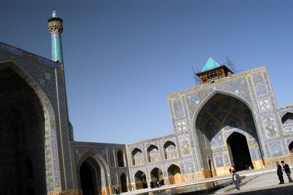 Inner courtyard, Imam Mosque, Isfahan