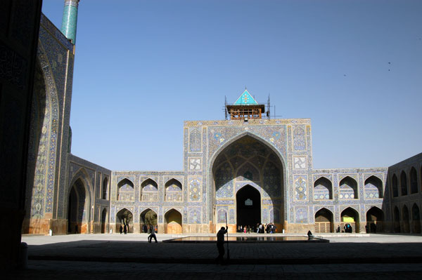 Inner courtyard, Imam Mosque, Isfahan