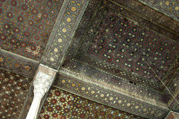 Ceiling of the terrace, Ali Qapu Palace