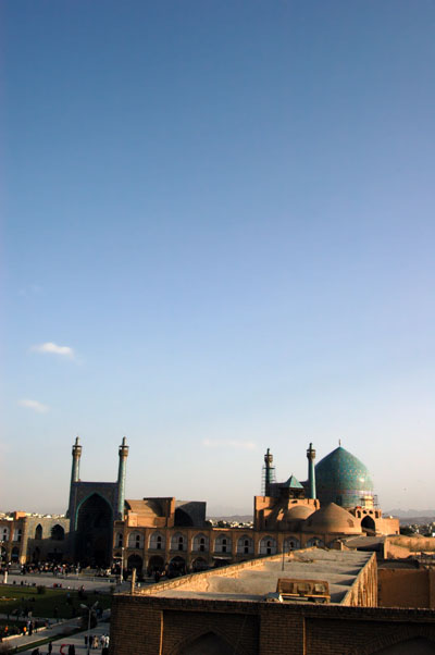 Imam Mosque from Ali Qapu Palace
