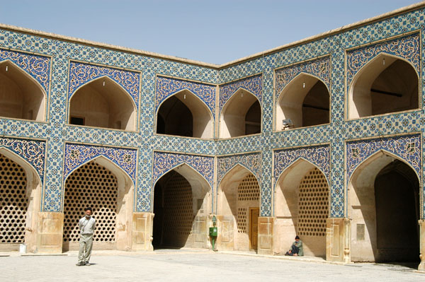 Northwest corner of the courtyard, Jameh Mosque