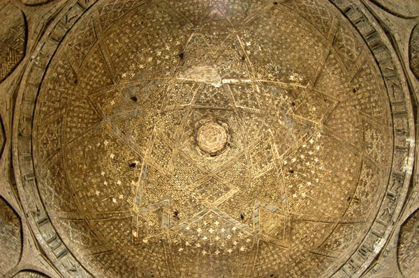 Taj al-Molk Dome survives from the 11th Century Seljuk mosque