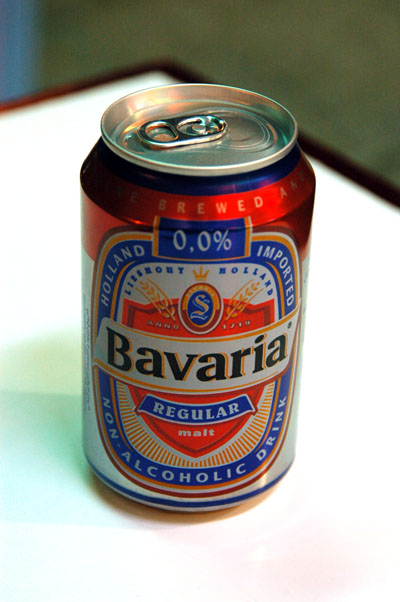 Bavaria nonalcoholic beer, from Holland