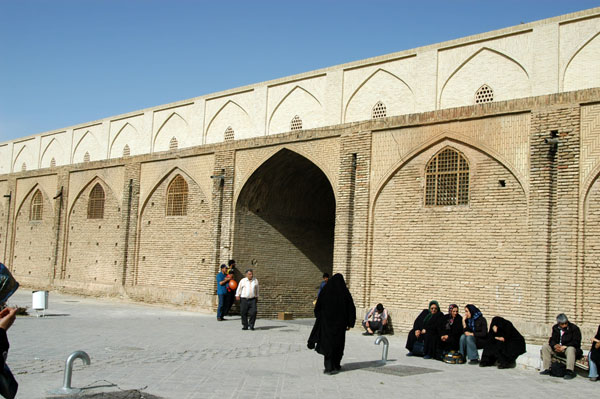 Back side of Imam Square bazaar arcade
