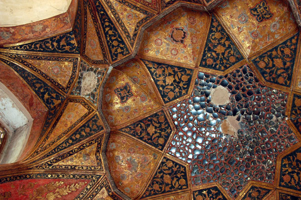 Ceiling, Hasht Behesht Palace