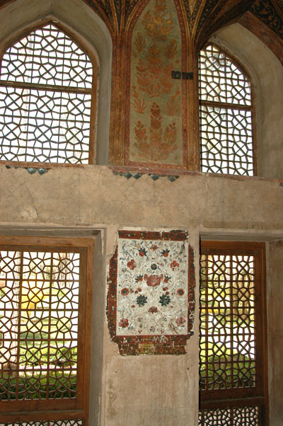 Windows, Hasht Behesht Palace