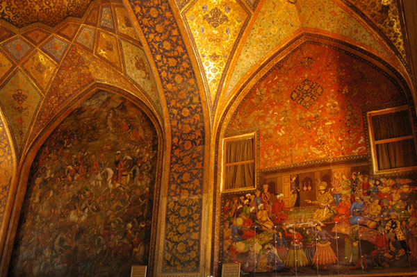 2 of the 6 large historic murals