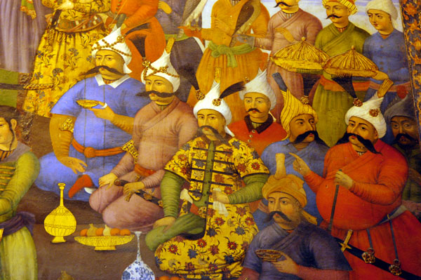 Mural 5: Persian court