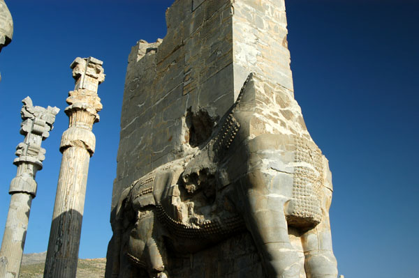 Gate of All Lands (Xerxes' Gateway) Persepolis, built on order of Xerxes I in 475 BC