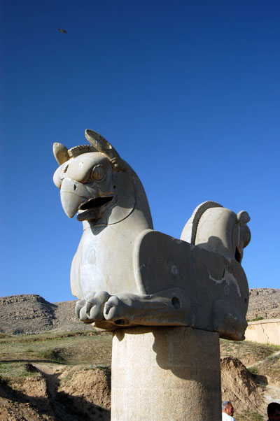 Bird-heaed column capital, Persepolis