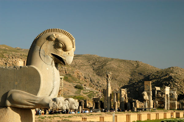 Bird-headed capital, Persepolis