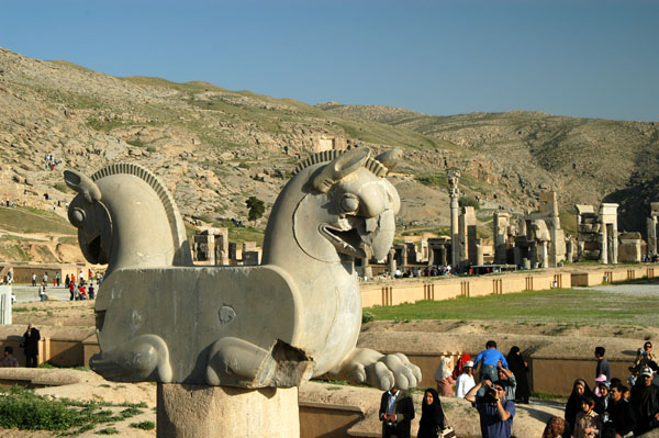 Bird-headed capital, Persepolis