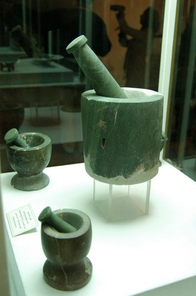 Mortar in Green Stone from the Achaemenian Period