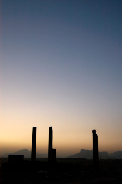 Dusk over Persepolis