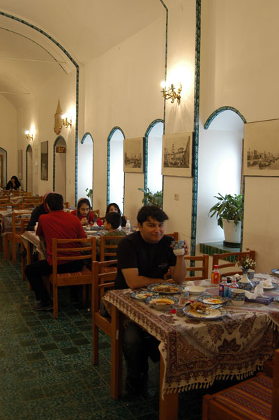 Restaurant at the Naein Tourist Inn