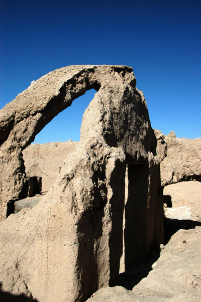 Inside the caravanserai