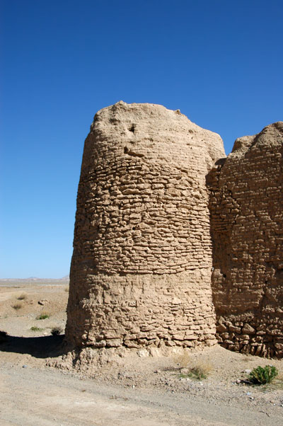 Caravanserai's corner tower