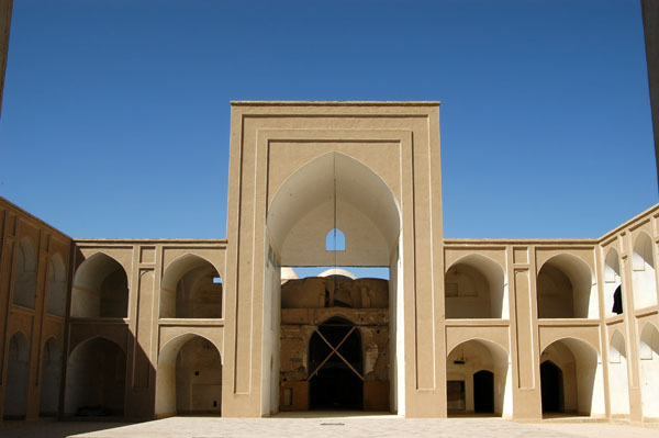 Freshly restored, the Jameh Mosque of Abarqu is one of the oldest in Iran