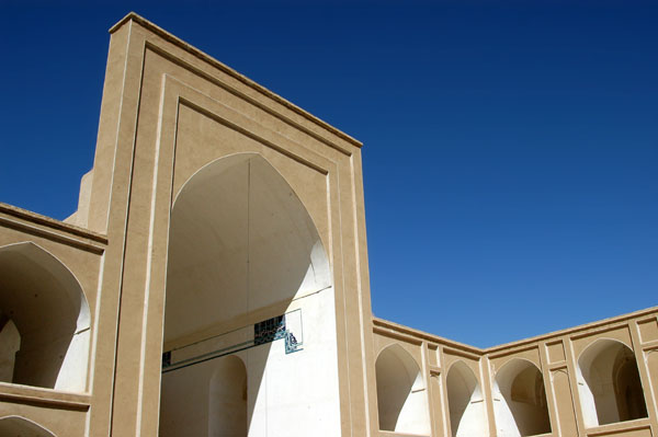 The Jameh Mosque of Abarqu is oriented towards Jerusalem rather than Mecca