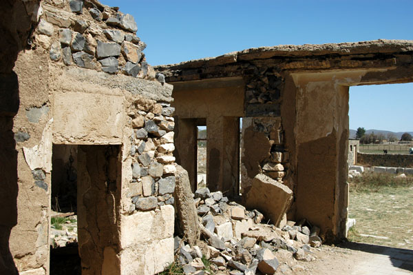 Modern ruin near the Tomb of Cyrus, Pasargadae