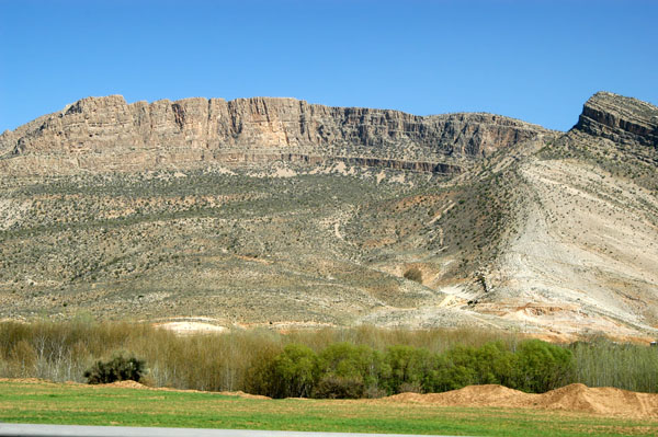 Mountains and greenery