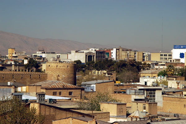 Shiraz Citadel from the Parse Hotel
