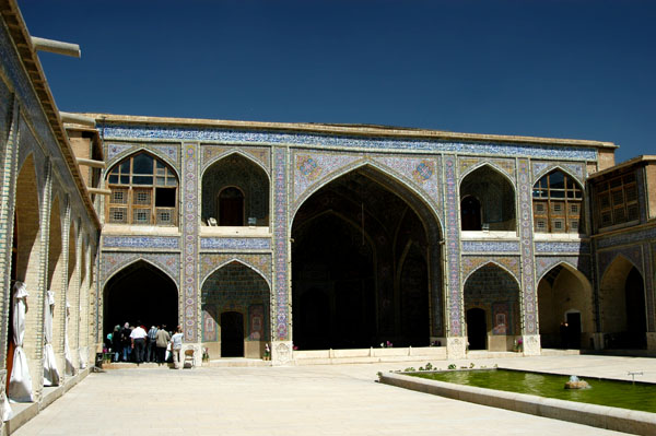 Courtyard, north iwan, Nasir-ol-Molk Mosque