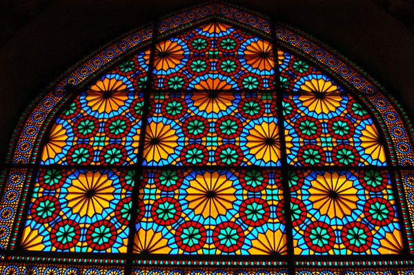 Window, Shiraz citadel, Iran