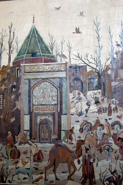 Inlaid wood, Shiraz Citadel