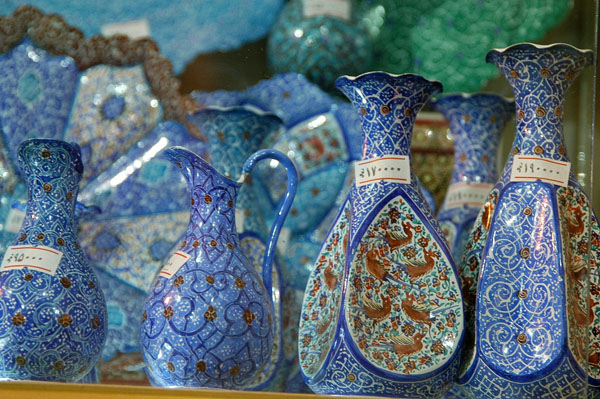 Enameled copperware, Bazar-e Vakil