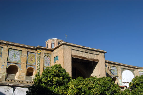 Serai Mushir, a restored caravanserai in the Bazar-e Vakil, Shiraz
