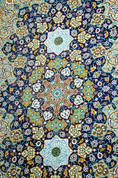 Mosaic tilework, Shah-e Cheragh