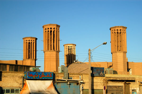 Windtowers of the Ab Anbar near Amir Chakhmaq