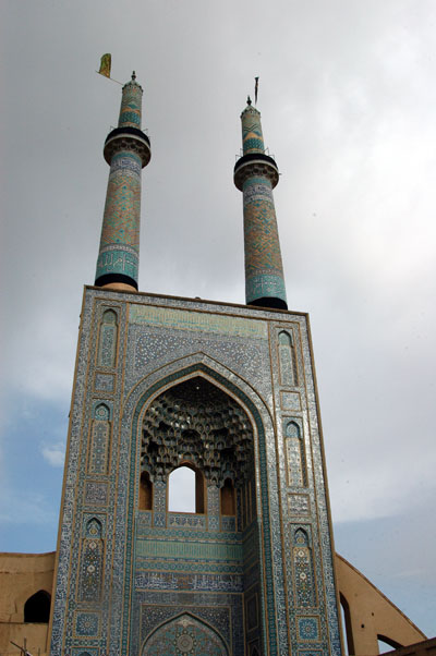 48m minarets of the eastern gate