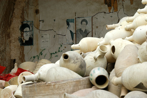 Pottery vessels, Mostafa Khomeiny Square, Yazd