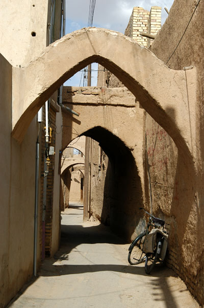 Arches over an alley in old town