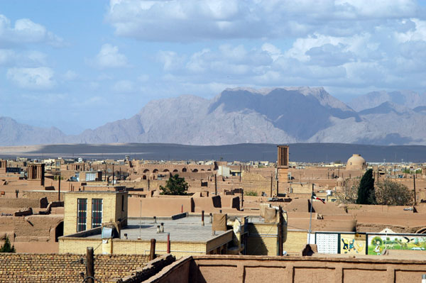 View north from Hosseiniah rooftop